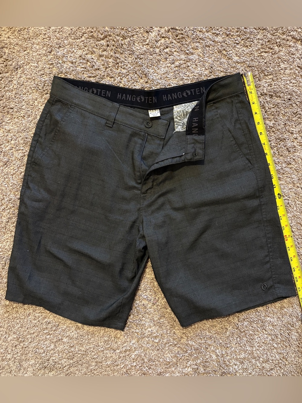 Hang Ten Mens Hybrid Short Size 38